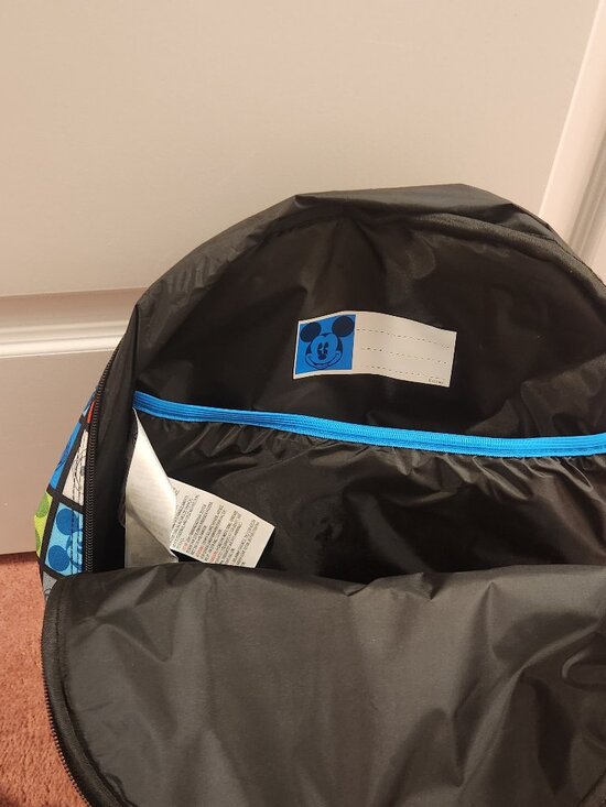 Mickey Mouse Backpack - Picture 5 of 9